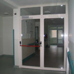 Алюминиевая дверь 1700×2000 мм. GFTD19204